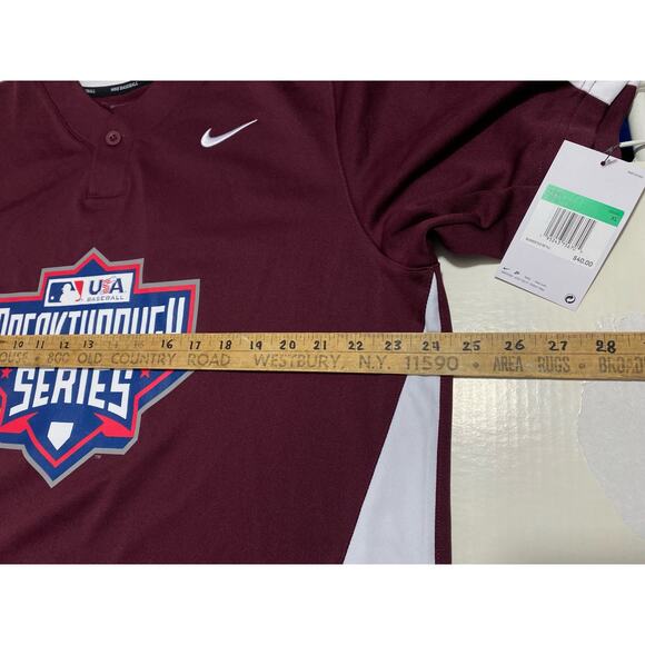 NWT Nike Baseball Breakthrough Series Jersey Mens XL Maroon Red MLB #20 - Picture 3 of 7